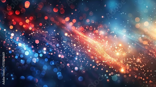 Abstract backgrounds space lights (super high resolution)  © Emil