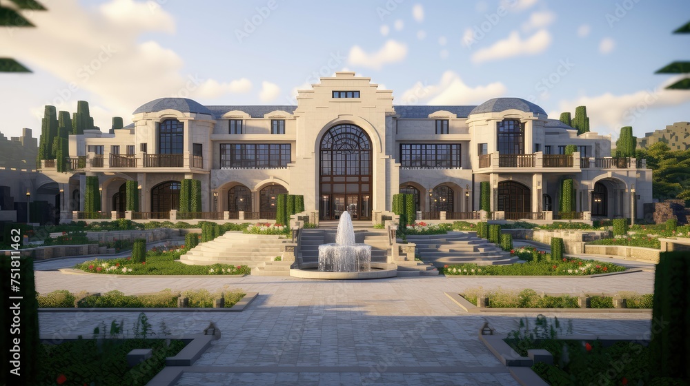 opulent home mansion building