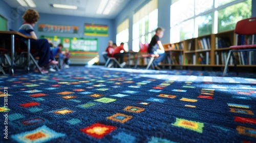 Wallpaper Mural fun school carpet Torontodigital.ca