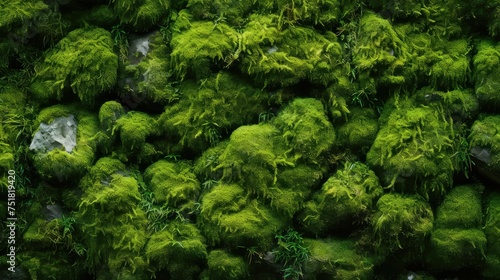 greenery texture jungle background