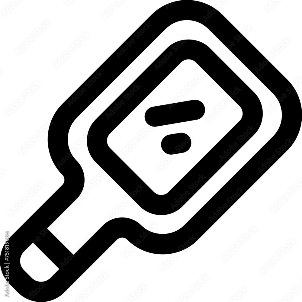 hand mirror icon. vector line icon for your website, mobile, presentation, and logo design. hand mirror icon. vector line icon for your website, mobile, presentation, and logo design.