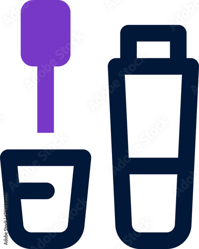 concealer icon. vector dual tone icon for your website, mobile, presentation, and logo design.
