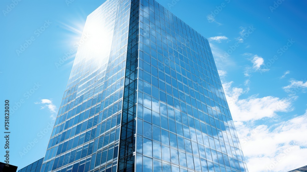 glass tower skyscraper building glass tower skyscraper building