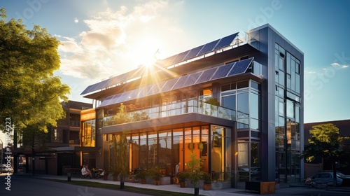 eco sun house building