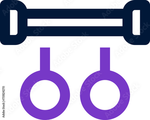 sport ring icon. vector dual tone icon for your website, mobile, presentation, and logo design.