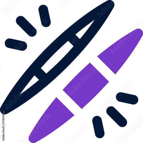 javelin icon. vector dual tone icon for your website, mobile, presentation, and logo design.