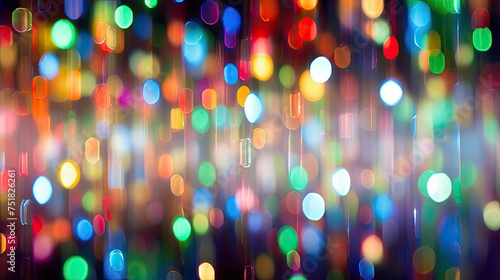 twinkling holiday light background