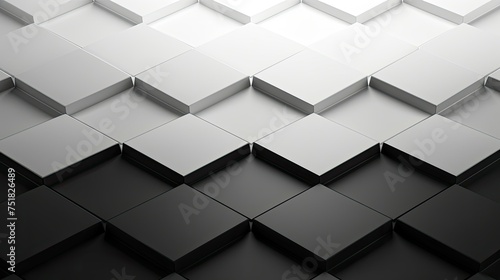 colorful banner hexagon background