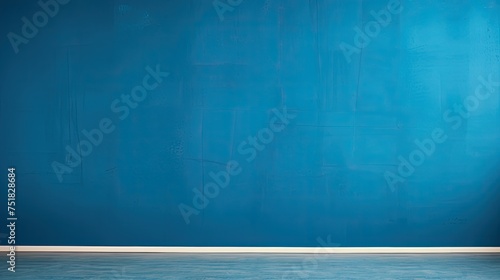 design wall blue background