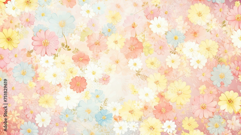 radiant bright vintage background