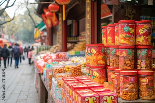 China's Street Fairs: Traditional Street Food and Gifts © ЮРИЙ ПОЗДНИКОВ