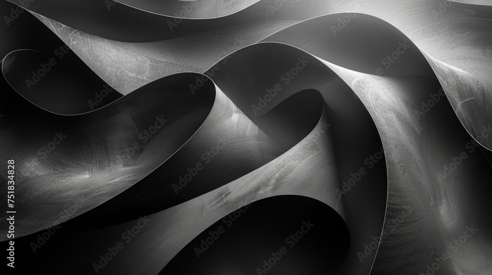 Abstract Black and White Design Abstract Black and White Design