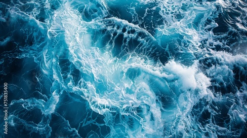 Ocean waves texture background