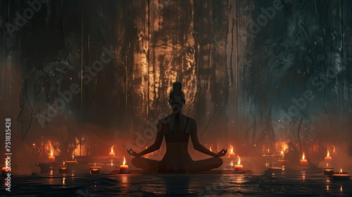 tranquility yoga dark