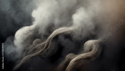real smoke swirling upwards dramatic smoke or fog effect for spooky halloween or other dramatic background