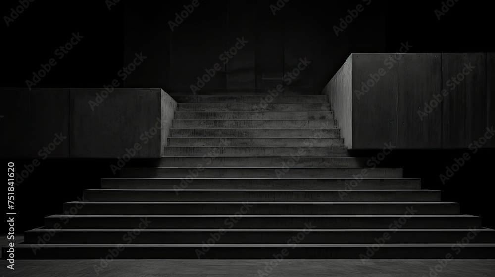 Fototapeta premium material cement black background