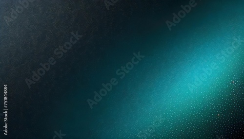 seamless glowing abstract technology dark background teal blue green black color grainy texture gradient web header banner design copy space matte shimmer metallic electric template