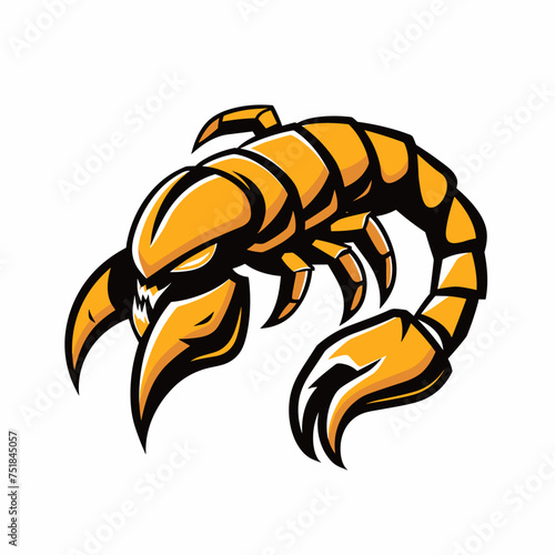 Insect scorpion esport vector logotype, logo scorpion, icon scorpion, sticker scorpion, symbol scorpion, emblem scorpion