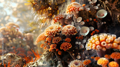 Diverse Underwater Coral Scene © Reisekuchen