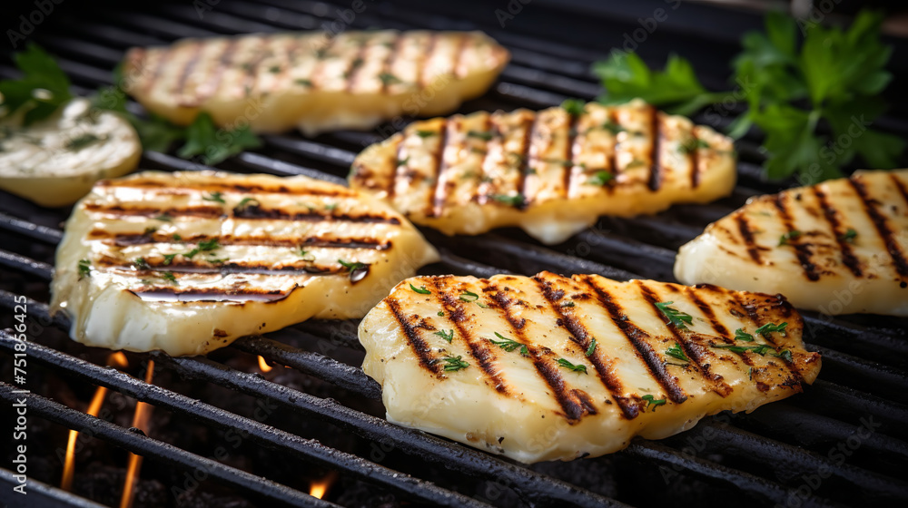 grilled cheese slices on the grill grilled cheese slices on the grill