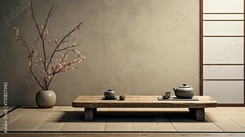 tranquil japan zen background