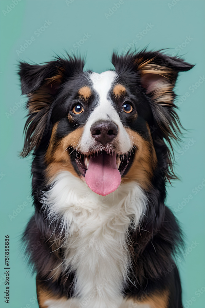 portrait of a border collie dog