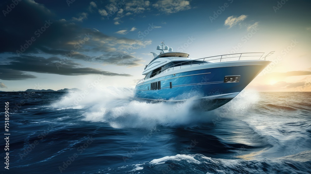 Naklejka premium elegant wave luxury background