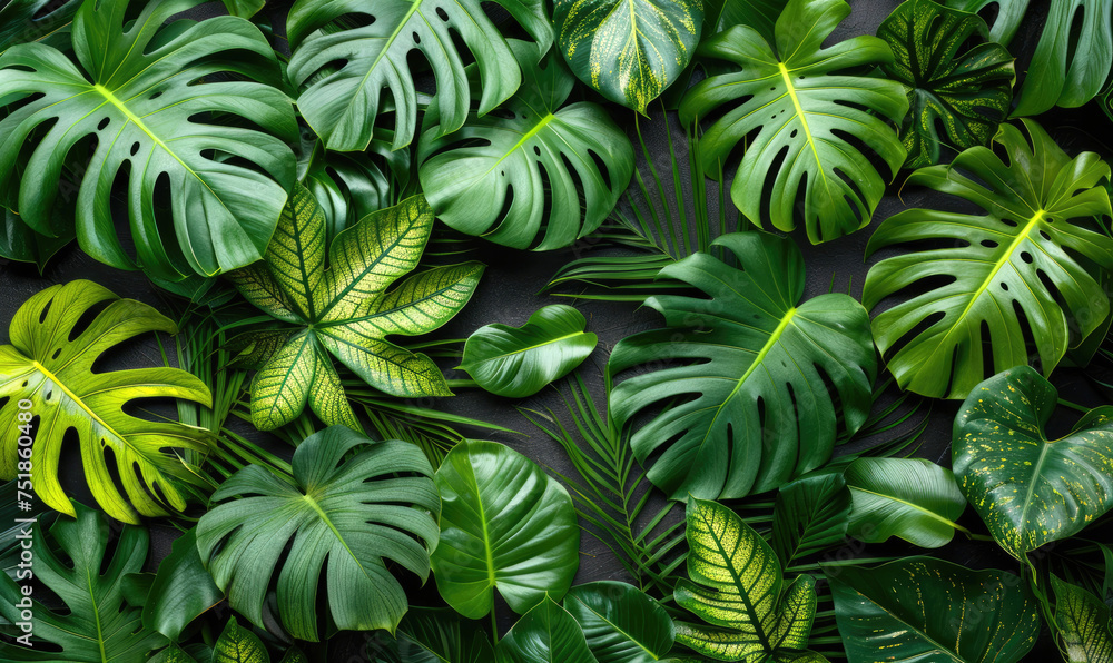 Palm leaves beautiful natural background Palm leaves beautiful natural background