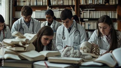 residency medical school students photo