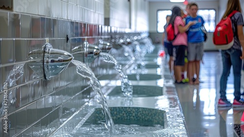 quench school water fountain