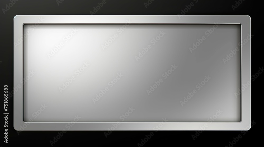 silver frame metal background silver frame metal background