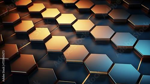 geometric backdrop hexagon background