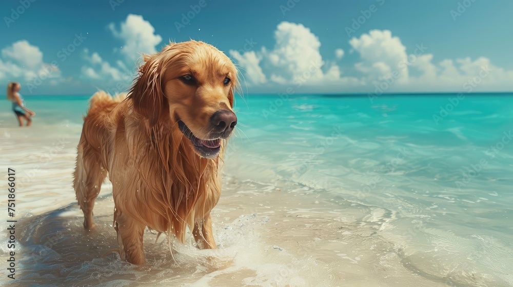 adventure dog on vacation