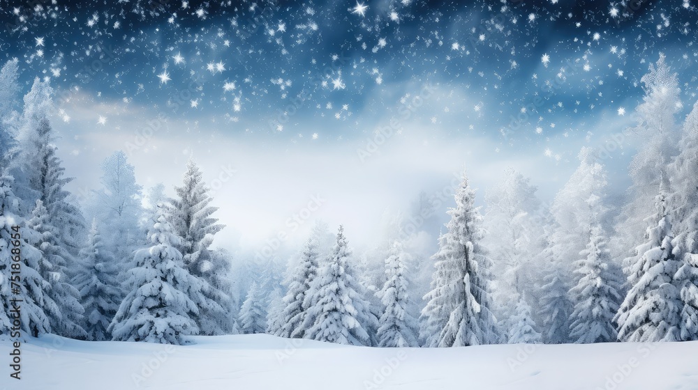 chill cold snow background