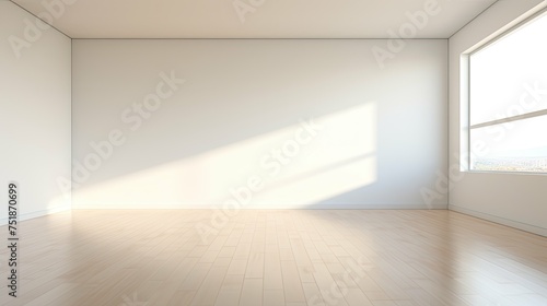 misty blank blurred room