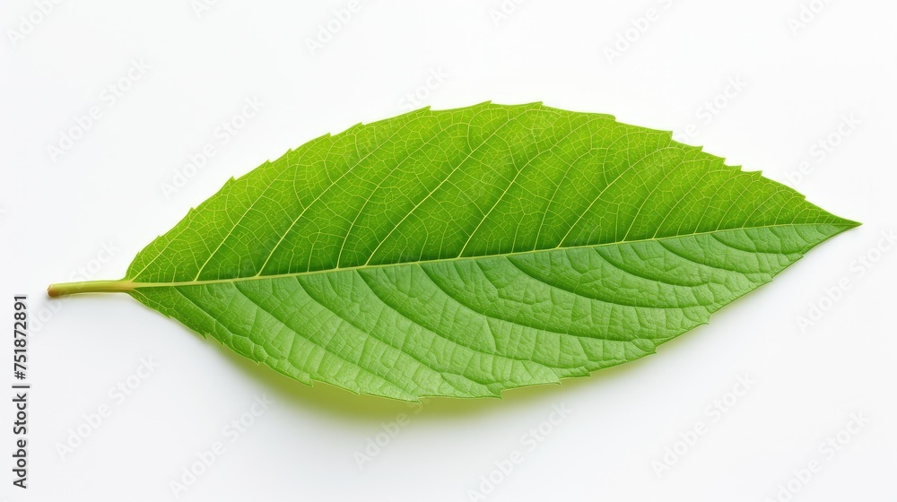 Fototapeta premium fresh clean leaves background
