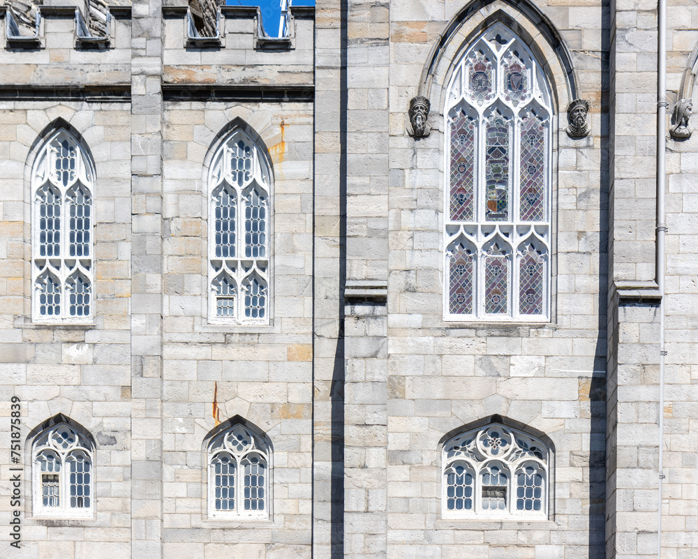 Obraz premium The Chapel Royal, The Garda Museum, Tower, Dublin Castle, Ireland.