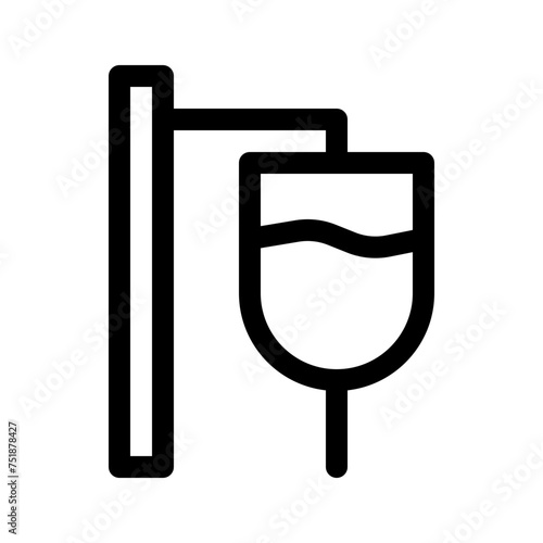 hospitalization line icon