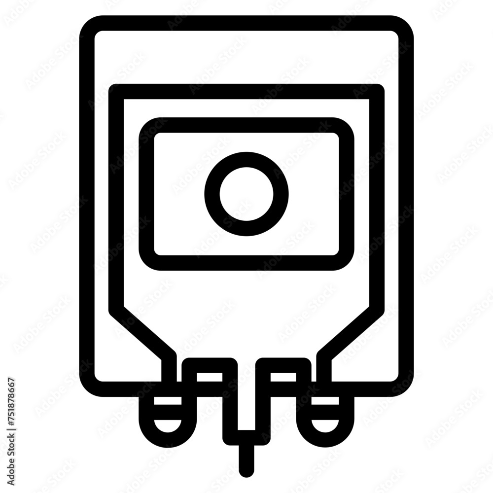 Infuse, blood bag icon. Vector graphic illustration. Blood transfusion icon for website design, logo, app, and ui. Editable vector stroke.Pixel perfect. Infuse, blood bag icon. Vector graphic illustration. Blood transfusion icon for website design, logo, app, and ui. Editable vector stroke.Pixel perfect.