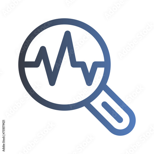 diagnose gradient icon