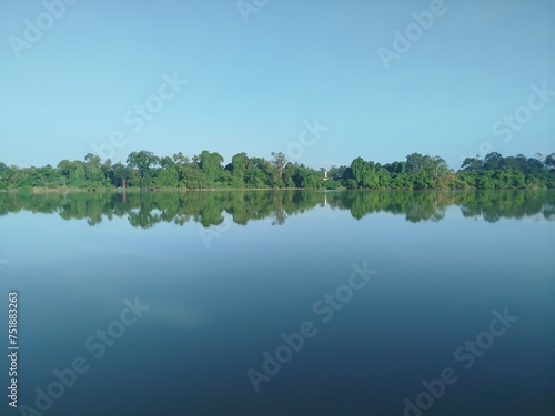 Peaceful view of the river