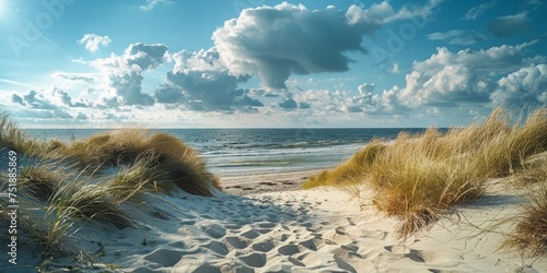 Fototapeta Naklejka Na Ścianę i Meble -  Landscape of the Baltic coast