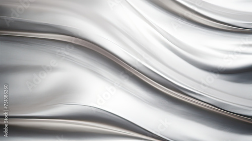 The fine details of a silver metal texture background, an element of elegance Ai Generative