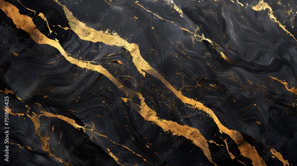 Fototapeta premium black marble background