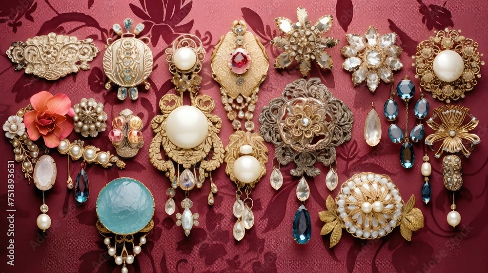 wine decoration jewelry background wine decoration jewelry background