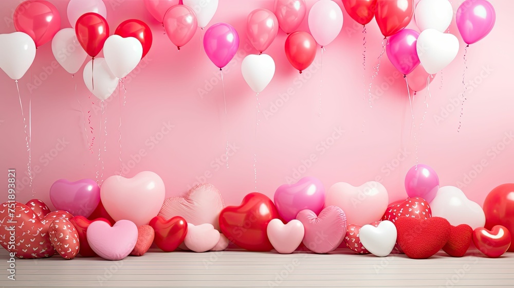 pink valentine love background