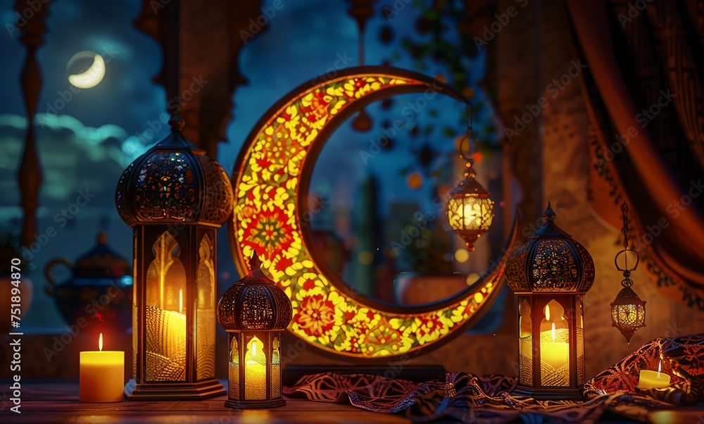 Eid mubarak, lanterns, islamic background, eid mubarak Eid mubarak, lanterns, islamic background, eid mubarak
