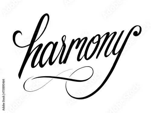 Harmony lettering (ID: 751895464)
