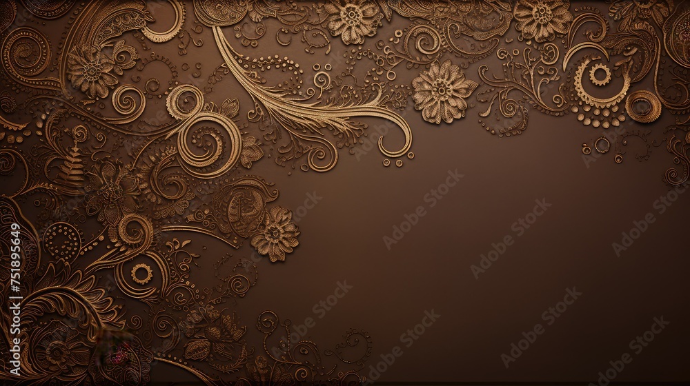 neutral design brown background