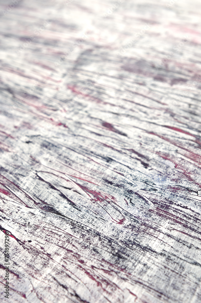 Fototapeta premium abstract art background of white scuffs on a purple background